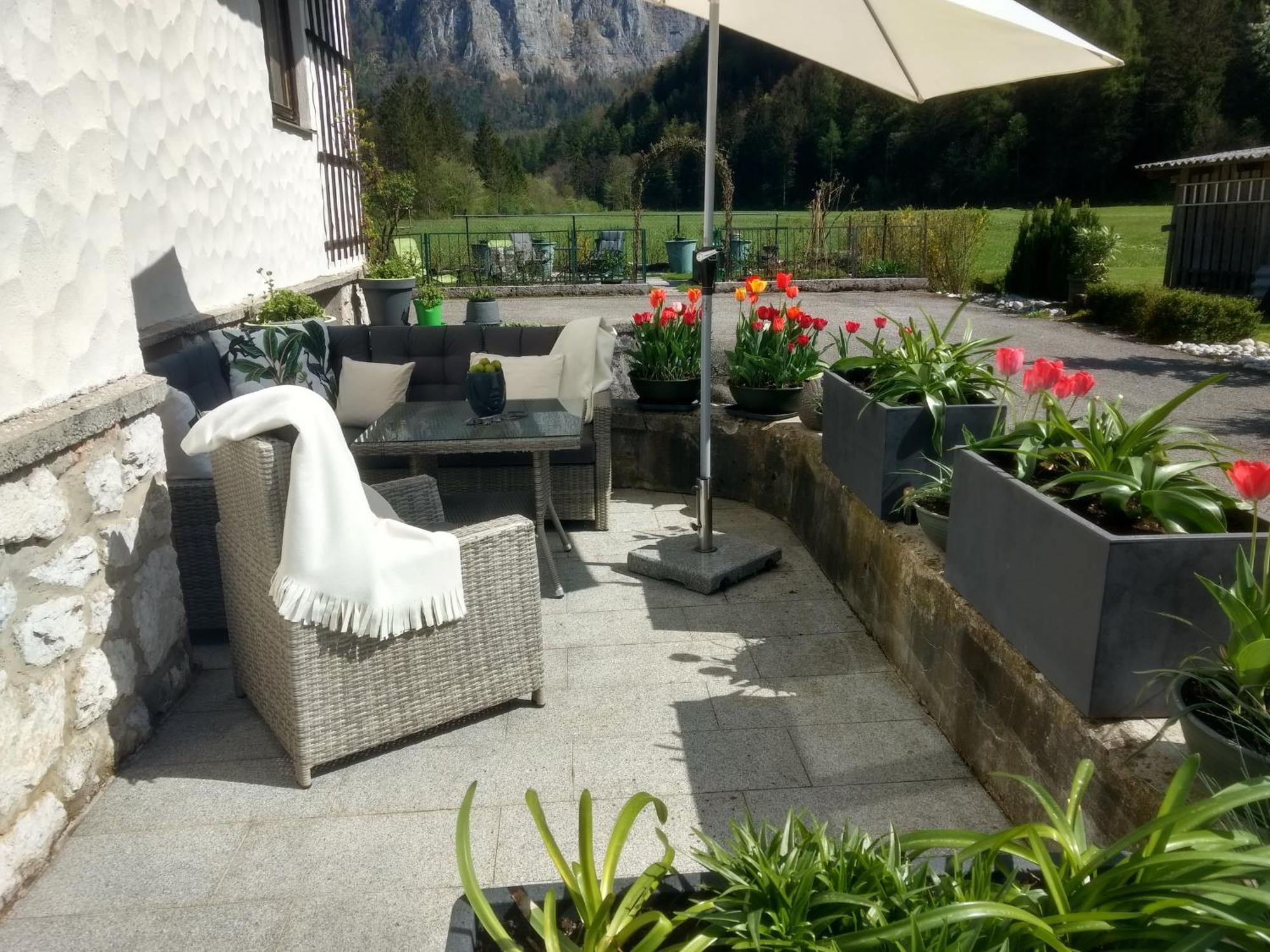 Apartament Haus Alpenblick Obertraun Zewnętrze zdjęcie