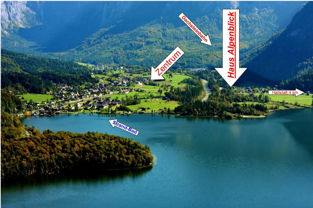 Apartament Haus Alpenblick Obertraun Zewnętrze zdjęcie